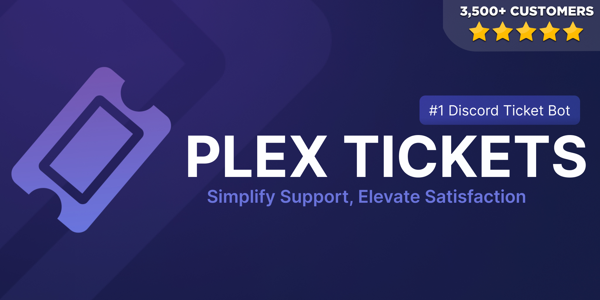 Plex Tickets Banner