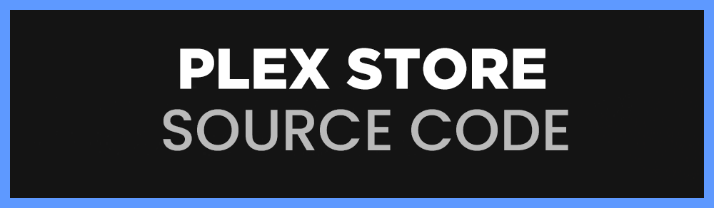 Plex Store - Full Source Code Banner