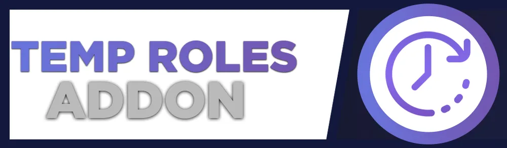 Temp Roles | Plex Addon Banner