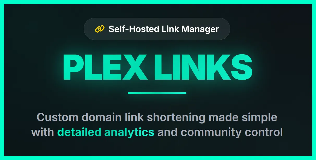 Plex Links Banner